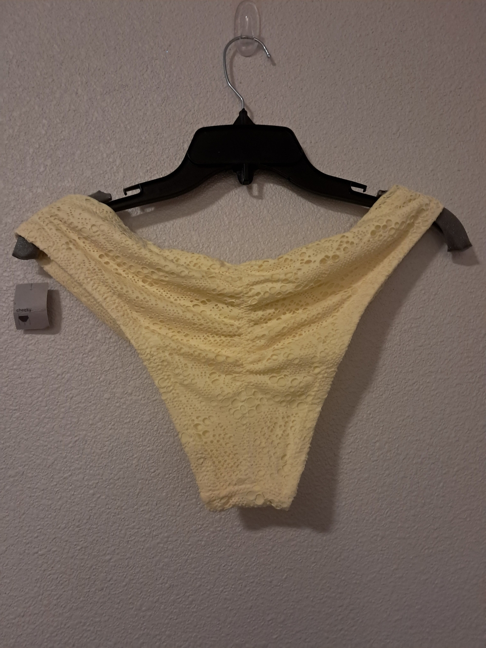 NWT Mossimo "Cheeky" Yellow Lace Swim Bikini Bottom XL 🔥🔥